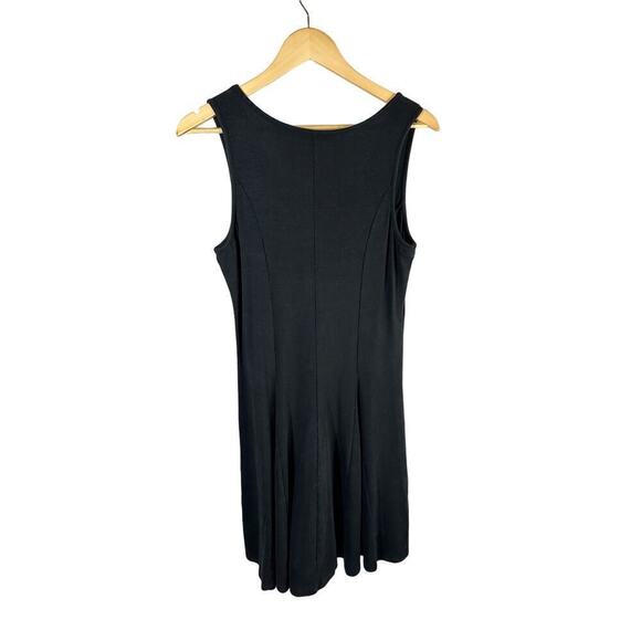 Toad & Co Daisy Ribbed Sleeveless Super Soft Knit Dress Size Large Black - Picture 2 of 9